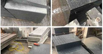 滁州 芝麻黑地铺石材