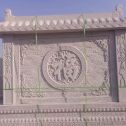 滁州 芝麻白花岗岩屏风，照壁，影壁