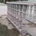 滁州 芝麻白圆形光面花瓶柱，栏杆