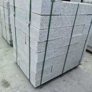 滁州 芙蓉白火烧两面路沿石