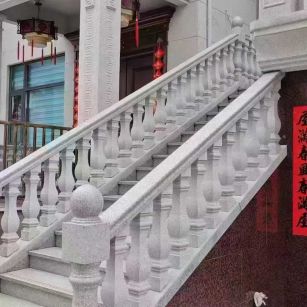 滁州 天然石材 阳台庭院护栏、栏杆