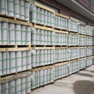 滁州 芝麻白挡车柱、阻车桩、隔离柱