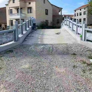 滁州 芝麻灰花岗岩桥栏杆