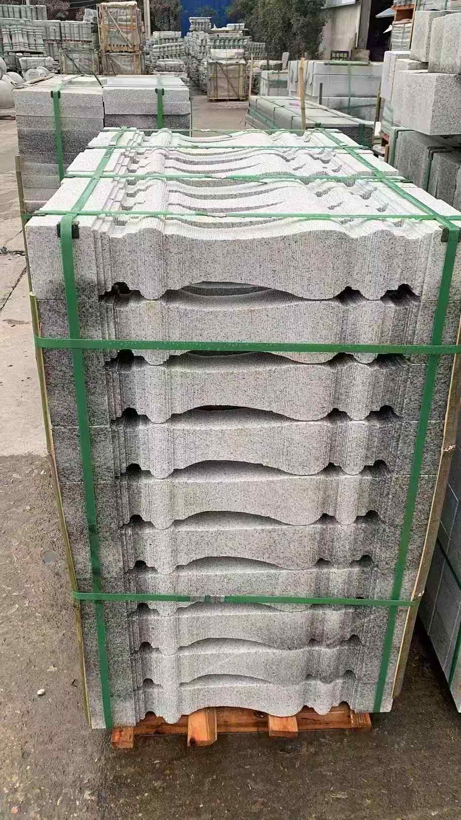 滁州 芝麻白方形拉丝面，栏杆花瓶柱