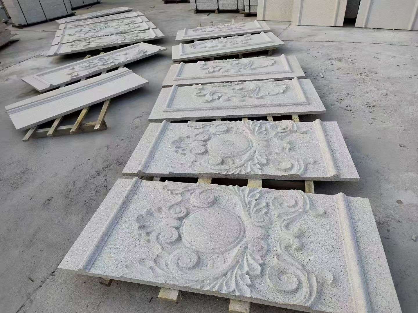 滁州 芝麻白干挂雕花板