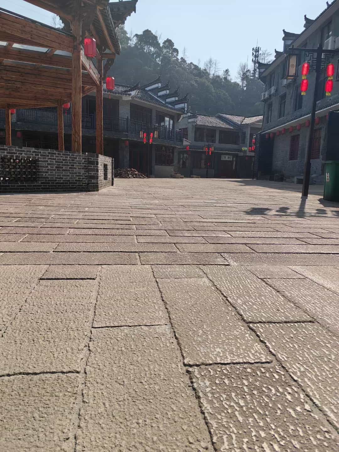 滁州仿古石铺装效果