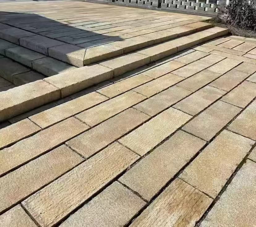 滁州仿古石铺装效果