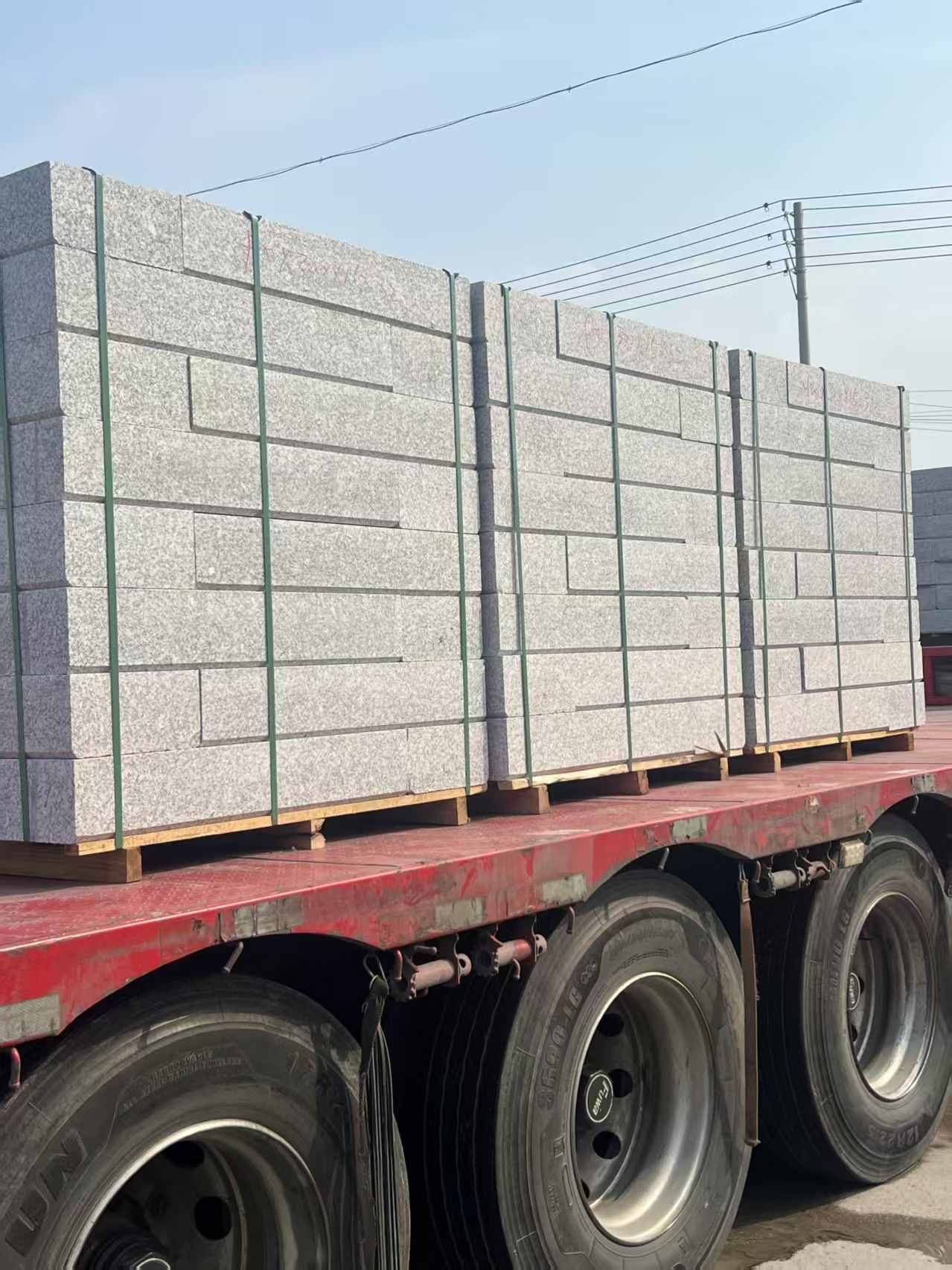 滁州 芙蓉白路沿石装车