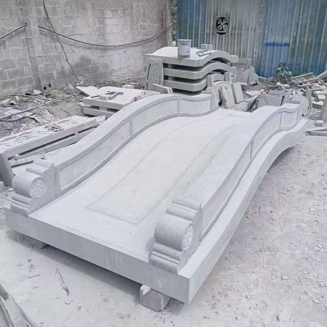 滁州 芝麻灰花岗岩园林景观 小石桥