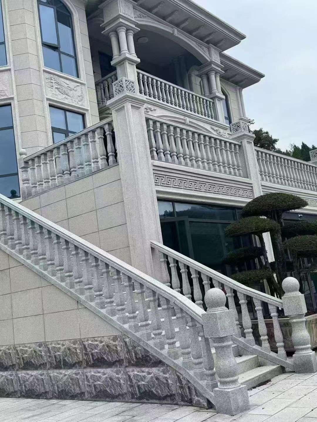 滁州 芝麻白别墅，栏杆