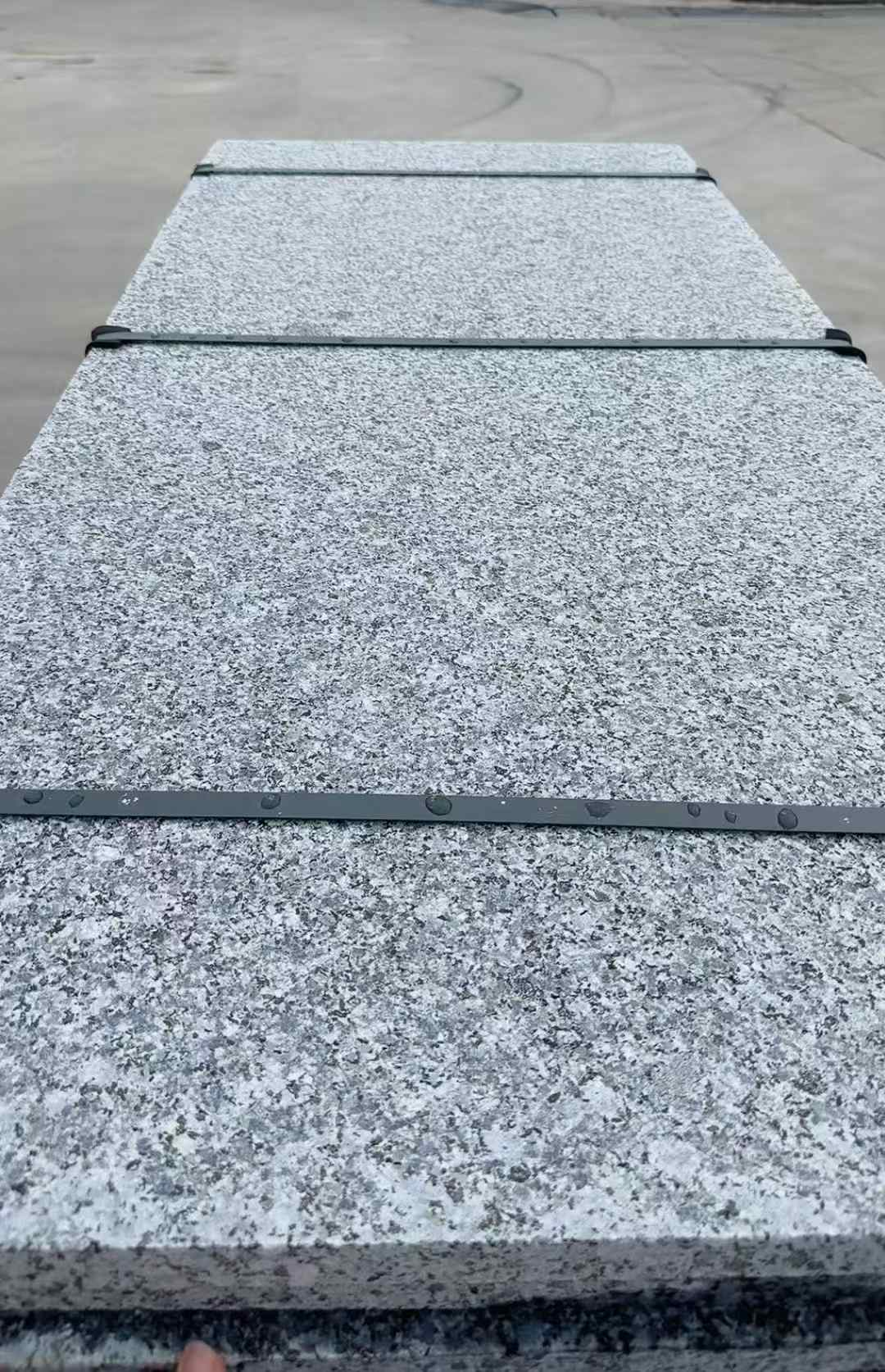 滁州 芝麻黑火烧面毛板，条板，半成品