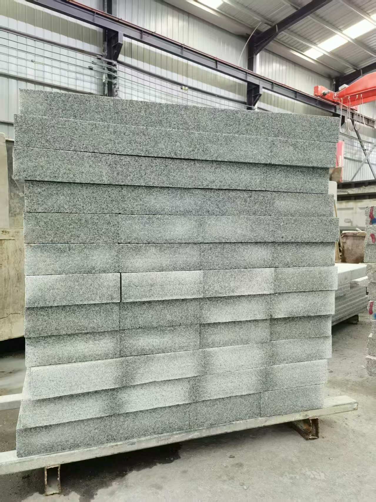 滁州 芝麻白10公分300*600广场地铺，A料定制，尺寸标准，厚薄均匀